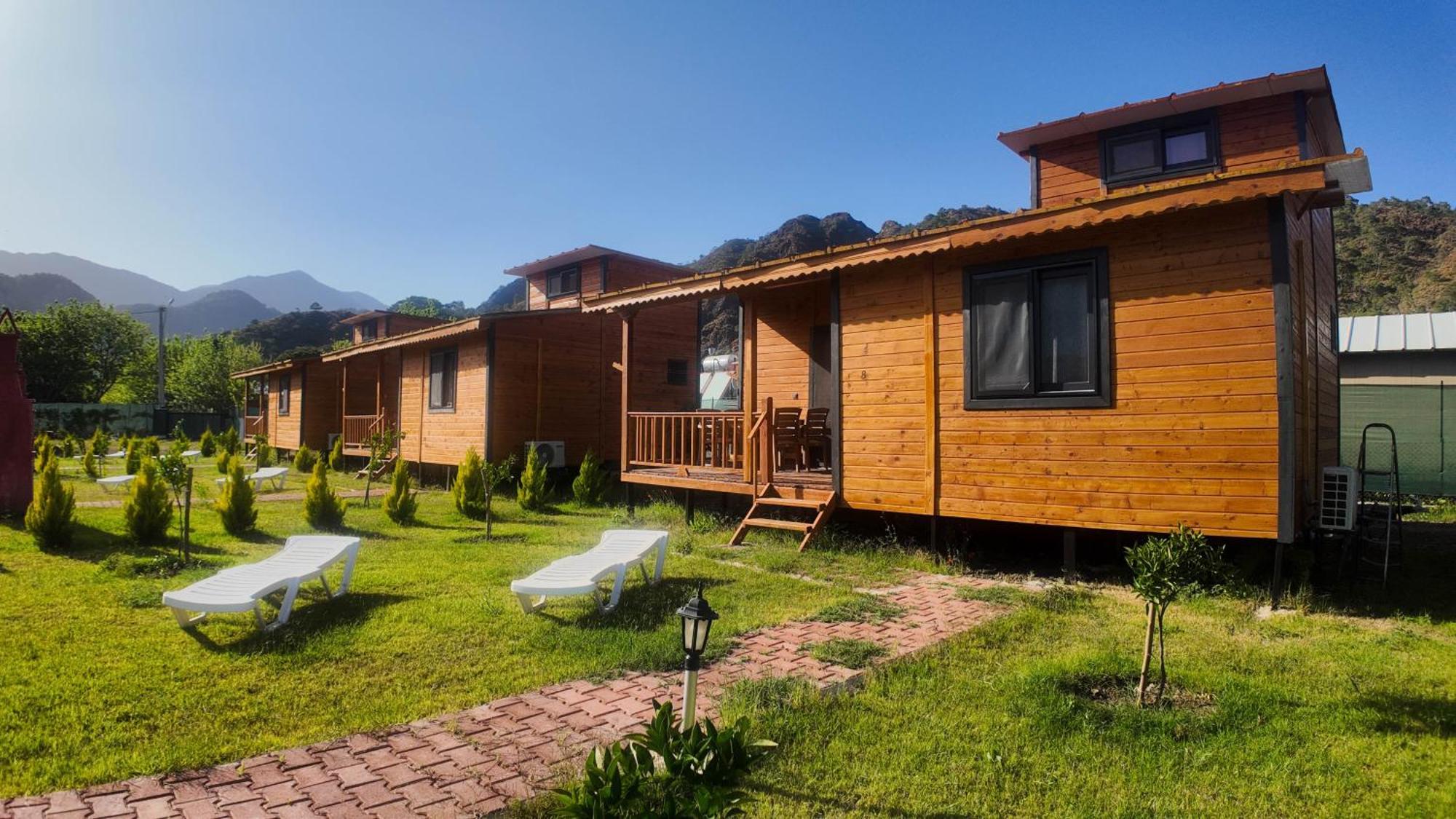 Ugur Pansiyon Bungalows Cirali Bagian luar foto