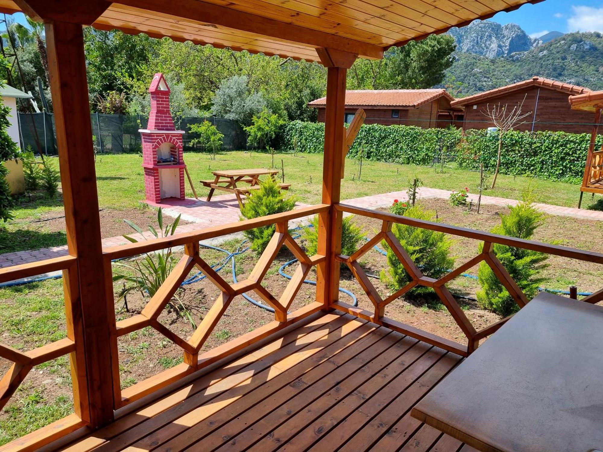 Ugur Pansiyon Bungalows Cirali Bagian luar foto